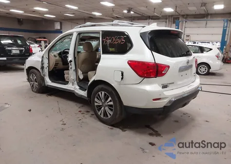 2019 Nissan Pathfinder Sv z USA, uszkodzony, nr VIN 5N1DR2MM5KC610988